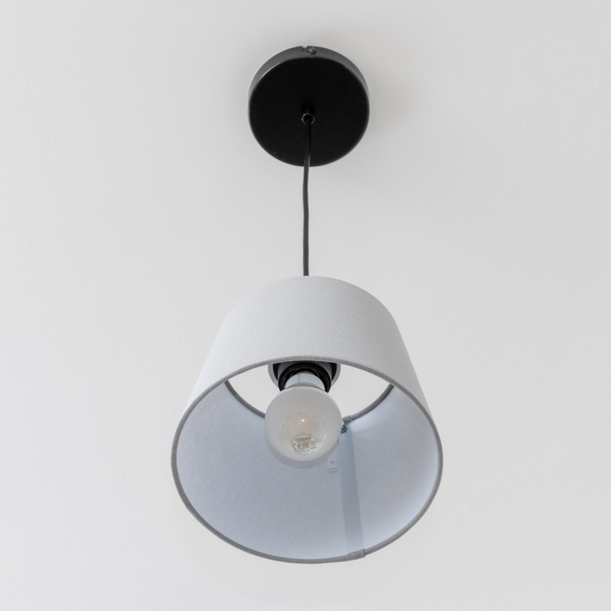 Brilagi - LED pakabinamas šviestuvas su laidu CERIA 1xE27/40W/230V skersm. 20,5 cm pilkas