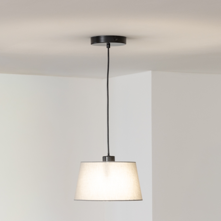 Brilagi - LED pakabinamas šviestuvas su laidu CERIA 1xE27/40W/230V Ø 25 cm pilka