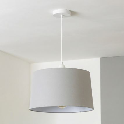 Brilagi - LED pakabinamas šviestuvas su laidu CERIA 1xE27/40W/230V Ø 45 cm pilkas