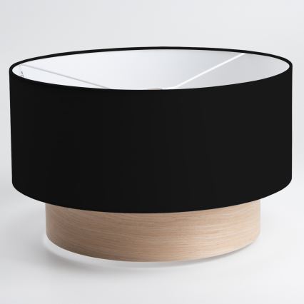 Brilagi - LED pakabinamas šviestuvas su laidu CERIA 1xE27/40W/230V Ø 50 cm juoda/smėlio spalvos