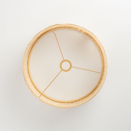 Brilagi - LED pakabinamas šviestuvas su laidu CERIA BOHO 1xE27/40W/230V skersmuo 25 cm, iš bambuko