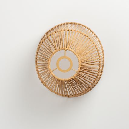 Brilagi - LED pakabinamas šviestuvas su laidu CERIA BOHO 1xE27/40W/230V skersmuo 30 cm rudas