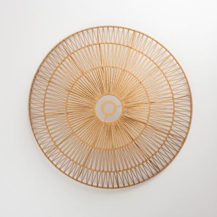 Brilagi - LED pakabinamas šviestuvas su laidu CERIA BOHO 1xE27/40W/230V Ø 70 cm rudas