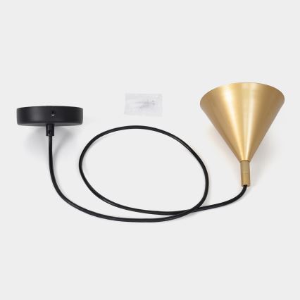 BRILAGI - LED Pakabinamas šviestuvas su laidu CONE SINGLE 1xGX53/15W/230V auksinis