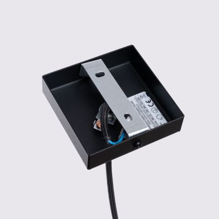 Brilagi - LED pakabinamas šviestuvas su laidu CRESTO 1xGU10/10W/230V juodas