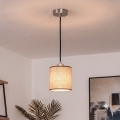Brilagi - LED pakabinamas šviestuvas su laidu NUBILA 1xE27/60W/230V skersmuo 14 cm juoda/ruda