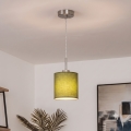 Brilagi - LED pakabinamas šviestuvas su laidu NUBILA 1xE27/60W/230V, skersmuo 14 cm, žalias
