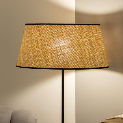 Brilagi - LED pastatoma lempa CERIA 1xE27/40W/230V skersm. 50 cm smėlio/juoda