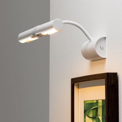 Brilagi - LED paveiklo šviestuvas DANAE 2xE14/4W/230V 3000K balta