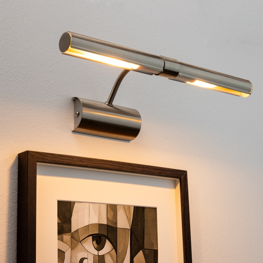 Brilagi - LED paveiklo šviestuvas DANAE 2xE14/4W/230V 3000K matinis chromas