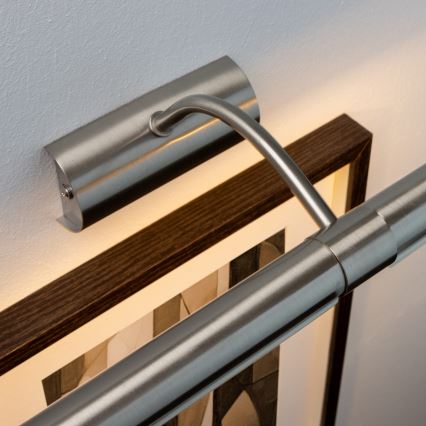 Brilagi - LED paveiklo šviestuvas DANAE 2xE14/4W/230V 3000K matinis chromas