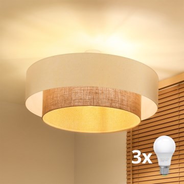 Brilagi - LED paviršinė liustra Boho stilius 3xE27/45W/230V Ø 80 cm