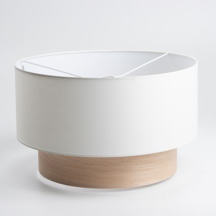 Brilagi - LED paviršinė liustra CERIA 1xE27/40W/230V Ø 50 cm balta/smėlinė