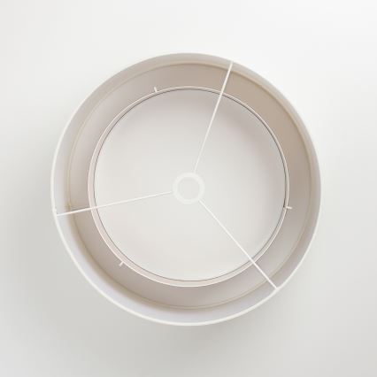 Brilagi - LED paviršinė liustra CERIA 1xE27/40W/230V Ø 50 cm balta/smėlinė