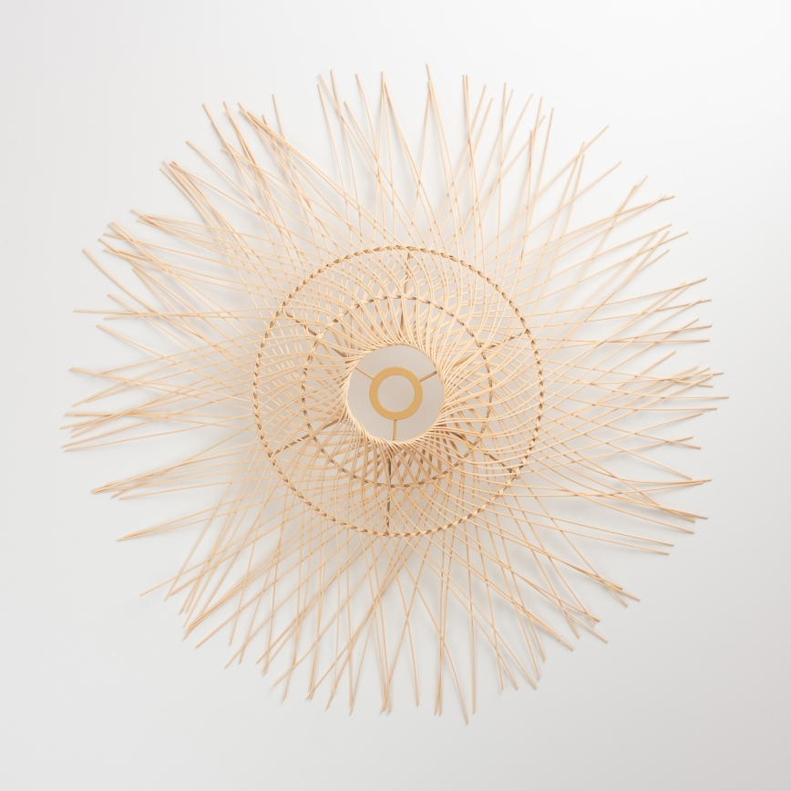 Brilagi - LED paviršinė liustra CERIA BOHO 1xE27/40W/230V Ø 70 cm bambukas/ąžuolas