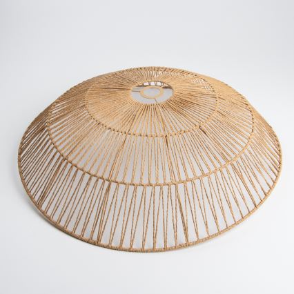 Brilagi - LED paviršinė liustra CERIA BOHO 1xE27/60W/230V skersmuo 70 cm juoda/ruda