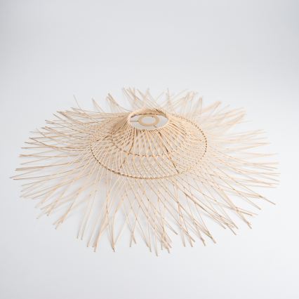 Brilagi - LED paviršinė liustra CERIA BOHO 1xE27/60W/230V Ø 100 cm juoda/smėlio spalvos