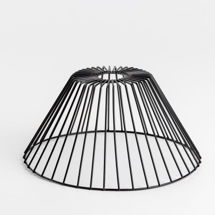 Brilagi - LED paviršinė liustra CERIA WIRE 1xE27/40W/230V skersmuo 30 cm juoda/ąžuolas