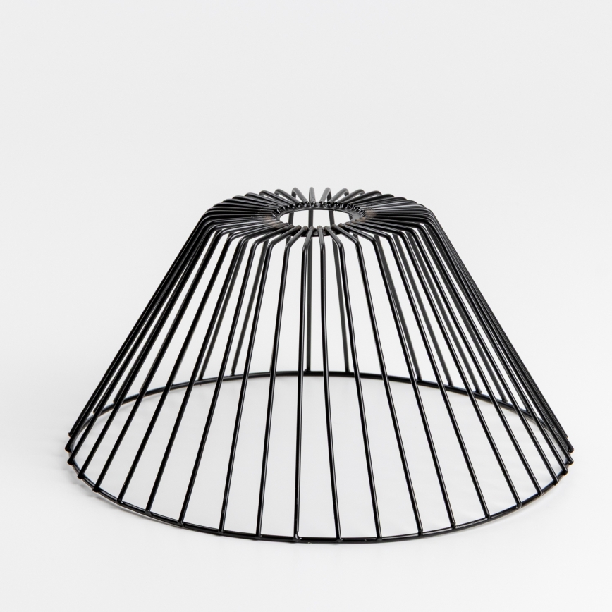 Brilagi - LED paviršinė liustra CERIA WIRE 1xE27/40W/230V skersmuo 30 cm juoda/ąžuolas