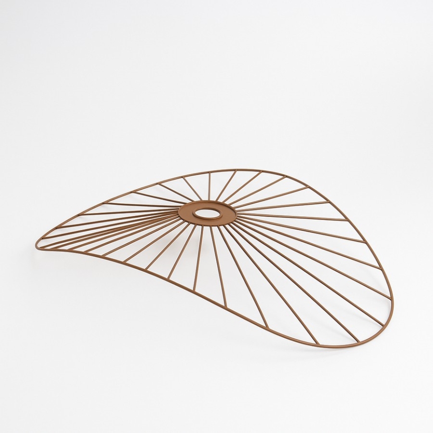Brilagi - LED paviršinė liustra CERIA WIRE 1xE27/60W/230V 60x80 cm juoda/bronzinė