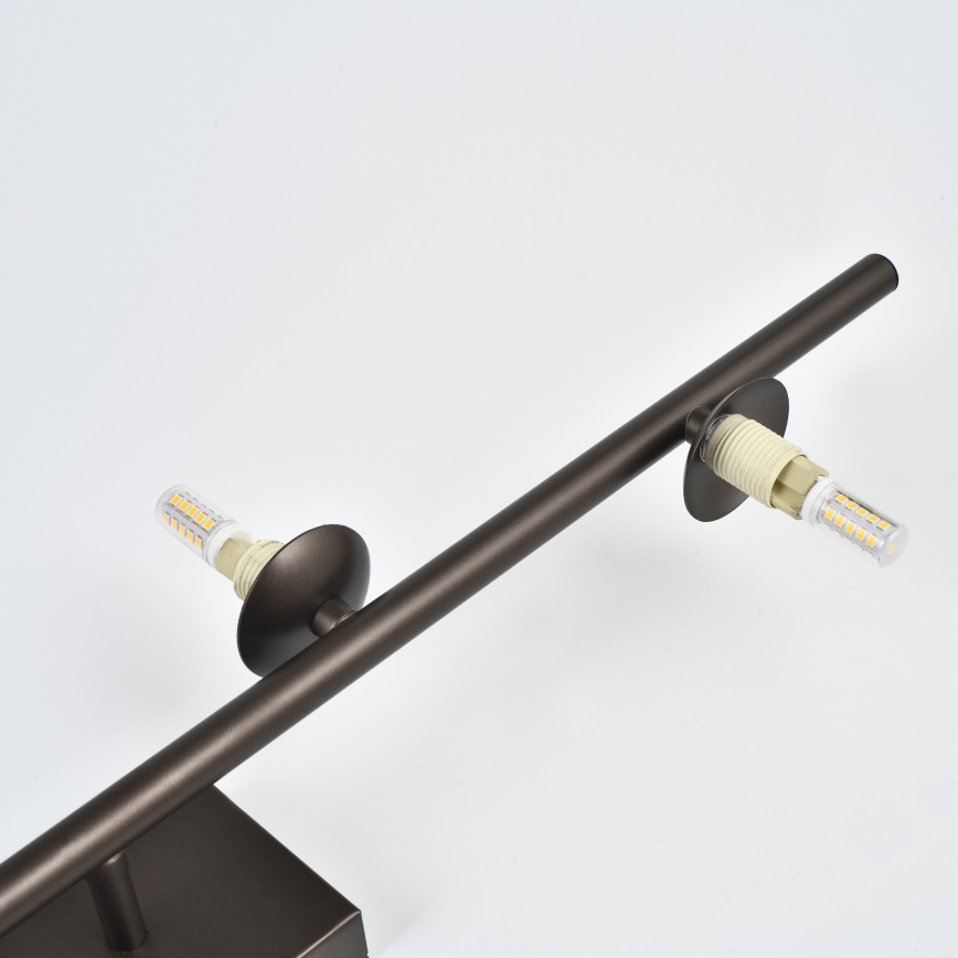 Brilagi - LED paviršinė liustra MILLA 4xG9/3W/230V ruda/dūminė ruda