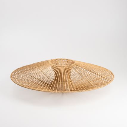 Brilagi - LED paviršinis lubinis šviestuvas CERIA BOHO 1xE27/60W/230V, skersmuo 70 cm, juoda/ruda