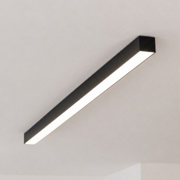 Brilagi - LED paviršinis lubinis šviestuvas FULLDAY LED/20/30/40W/230V 2700/4000/6000K 120 cm juoda
