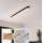 Brilagi - LED paviršinis lubinis šviestuvas FULLDAY LED/20/30/40W/230V 2700/4000/6000K 120 cm juodas