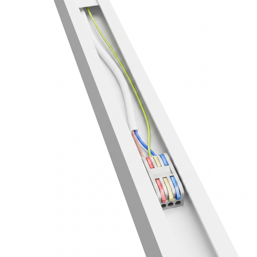 Brilagi - paviršinis LED lubų šviestuvas FULLDAY LED/30/40/50W/230V 2700/4000/6000K 150 cm baltas