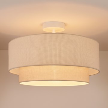 Brilagi - LED paviršinis lubų šviestuvas BOHO ECO 1xE27/10W/230V skersmuo 40 cm kreminis