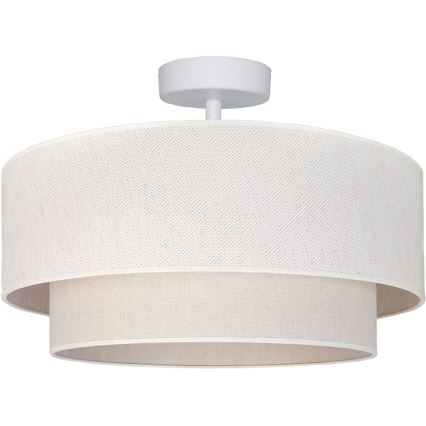 Brilagi - LED paviršinis lubų šviestuvas BOHO ECO 1xE27/10W/230V skersmuo 40 cm kreminis