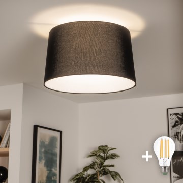 Brilagi - LED paviršinis lubų šviestuvas CERIA 1xE27/40W/230V skersmuo 45 cm juoda