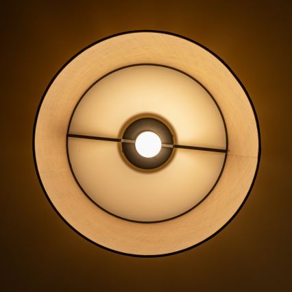 Brilagi - LED paviršinis lubų šviestuvas CERIA 1xE27/40W/230V skersmuo 50 cm, smėlio spalvos