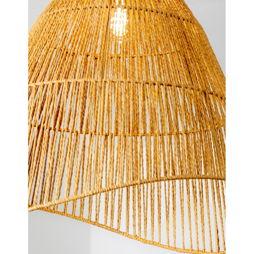 Brilagi - LED paviršinis lubų šviestuvas CERIA BOHO 1xE27/40W/230V skersm. 70 cm rudas