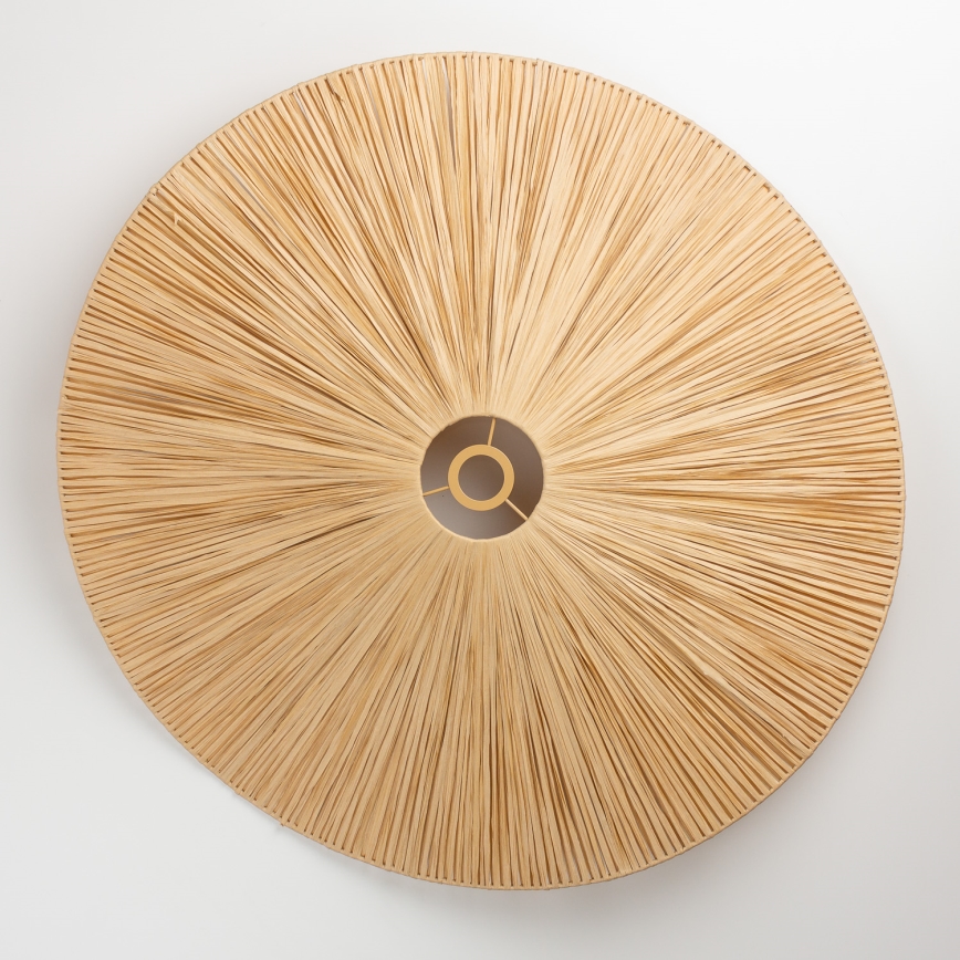 Brilagi - LED paviršinis lubų šviestuvas CERIA BOHO 1xE27/40W/230V, skersmuo 80 cm, rafija