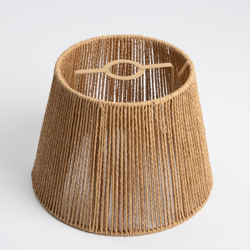 Brilagi - LED paviršinis lubų šviestuvas CERIA BOHO 1xE27/40W/230V Ø 28 cm ruda/ąžuolas