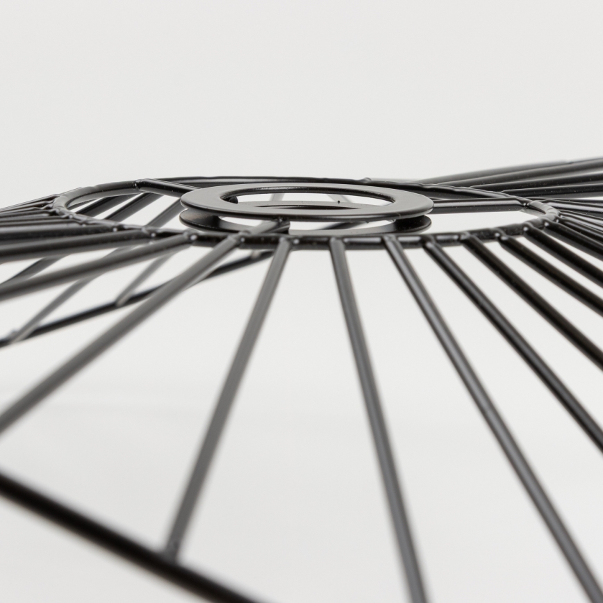 Brilagi - LED paviršinis lubų šviestuvas CERIA WIRE 1xE27/40W/230V 40x56 cm juodas/ąžuolas