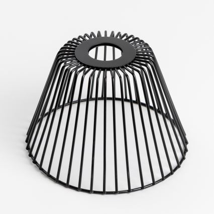 Brilagi - LED paviršinis lubų šviestuvas CERIA WIRE 1xE27/40W/230V, skersmuo 21 cm, juodas/ąžuolas