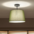 Brilagi - LED paviršinis šviestuvas CERIA 1xE27/60W/230V, skersmuo 30 cm, juoda/žalia