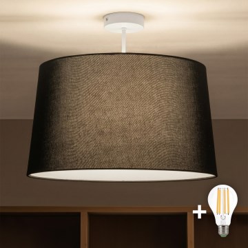 Brilagi - LED paviršinis šviestuvas CERIA 1xE27/60W/230V Ø 45 cm balta/juoda