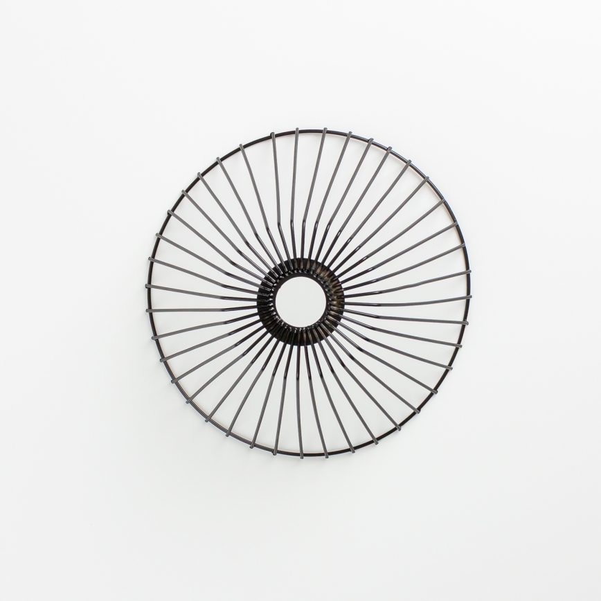 Brilagi - LED paviršinis šviestuvas CERIA WIRE 1xE27/40W/230V skersmuo 30 cm juodas