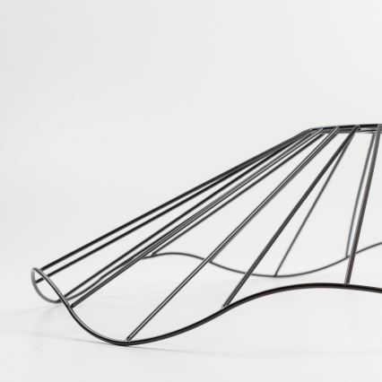 Brilagi - LED paviršinis šviestuvas CERIA WIRE 1xE27/40W/230V skersmuo 60 cm juoda/ąžuolas