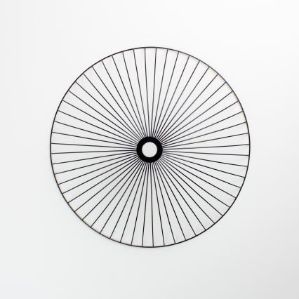 Brilagi - LED paviršinis šviestuvas CERIA WIRE 1xE27/40W/230V, skersmuo 60 cm, juodas