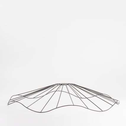 Brilagi - LED paviršinis šviestuvas CERIA WIRE 1xE27/40W/230V skersmuo 80 cm juoda/ąžuolas