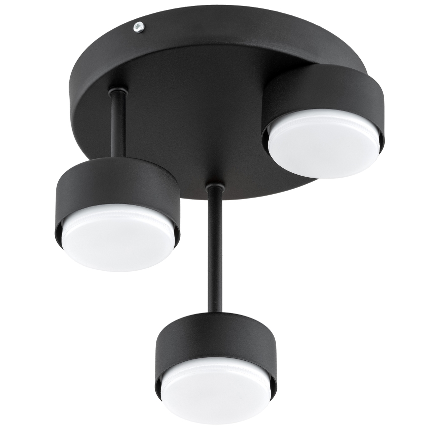 BRILAGI - LED paviršinis šviestuvas MONO 3xGX53/30W/230V juodas