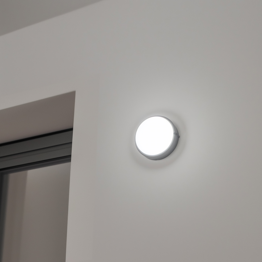Brilagi - LED pramoninis lubinis šviestuvas SIMA LED/12W/230V IP65 juodas