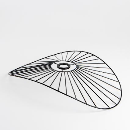 Brilagi - LED prie lubų montuojama liustra CERIA WIRE 1xE27/60W/230V 40x56 cm juoda