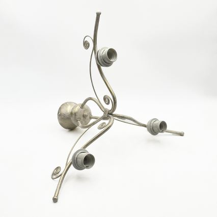 Brilagi - LED prie lubų montuojamas šviestuvas ANTICO 3xE27/60W/230V 3000K balta patina