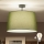 Brilagi - LED prie lubų montuojamas šviestuvas CERIA 1xE27/60W/230V Ø 45 cm juoda/žalia
