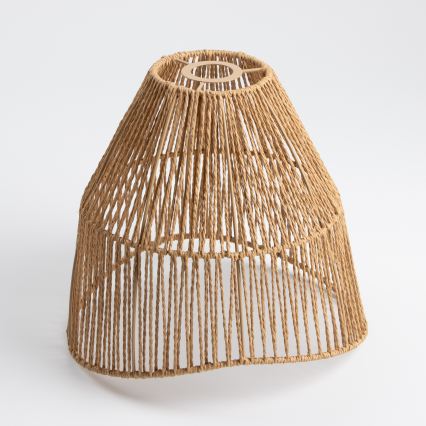 Brilagi - LED prie lubų montuojamas šviestuvas CERIA BOHO, 1xE27/60W/230V, skersmuo 30 cm, juoda/ruda